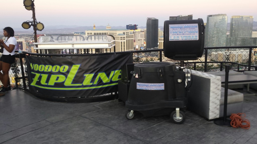 the ZipLine Experience at Rio Las Vegas